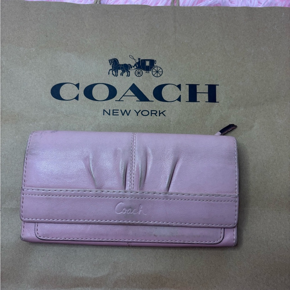 Coach Blush Pink Women's Wallet